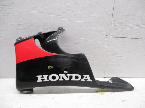 1998 Honda CBR 900RR Erion Edition Left Lower Fairing Cowl Body Panel Plastic