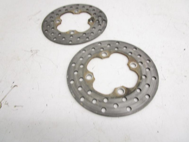 08 Honda TRX 500 FM Foreman Front Brake Rotors 45251-HP0-A51 2007-2011