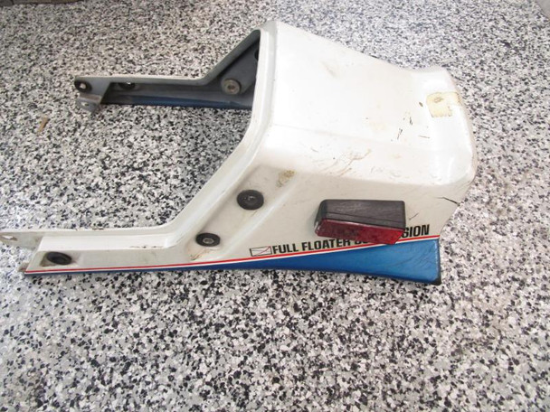 84 Suzuki GS550ES Rear Tail Cover Body Plastic 45510-43470-91J 1983-1986