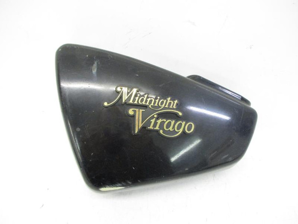 1983 Yamaha XV 750 Virago Midnight Special Black Left Side Cover Panel