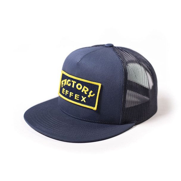 FX FX Smokin Snapback Mesh Hat Navy Blue 23-86702