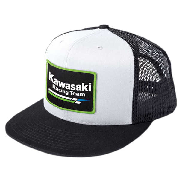 FX Kawasaki Racing Snapback Mesh Hat Black/White 18-86100