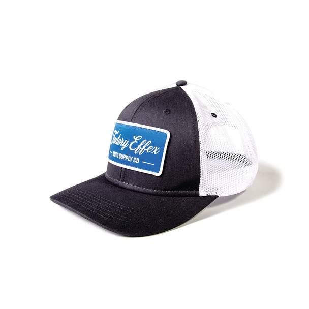 FX FX Moto Supply Snapback Mesh Hat Black/White 25-86700
