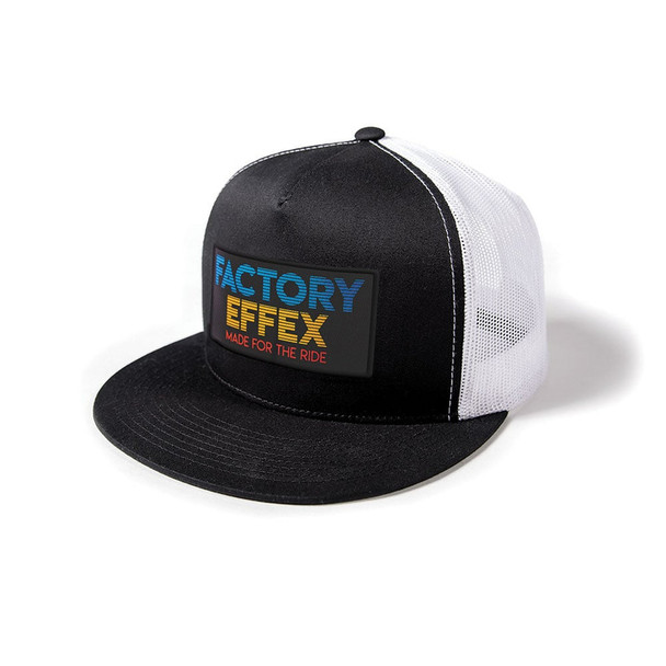 FX FX Lit Snapback Mesh Hat Black/White 24-86700
