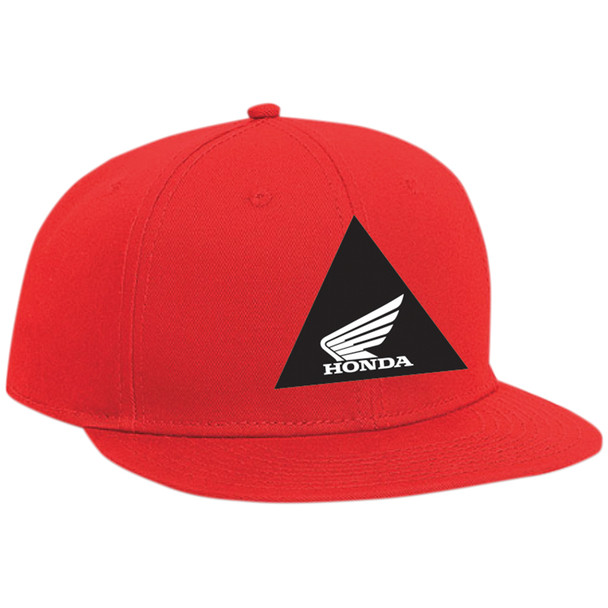 FX Honda Tri Snapback Youth Hat Red 19-86312