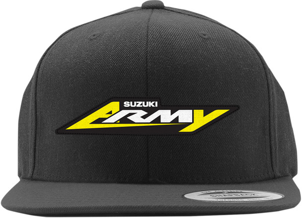 FX Suzuki Army Snapback Youth Hat Black 22-86406