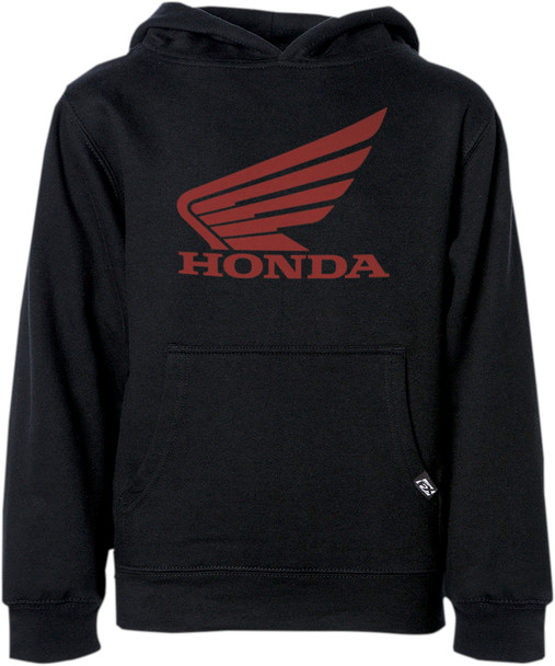 Factory Effex Honda Wing Youth Pullover Hoodie Black