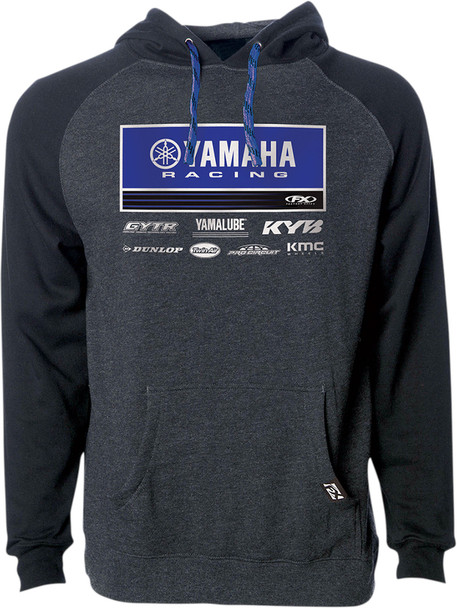 Factory Effex Yamaha 2021 Racewear Pullover Hoodie Charcoal/Black