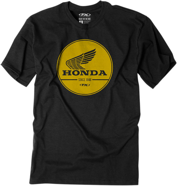 Factory Effex Honda Gold Label Short Sleeve Shirt Black