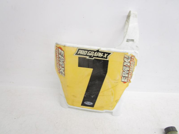 2004-2007 Honda CRF 250 450 R Front Number Plate 61136-MEN-670ZA