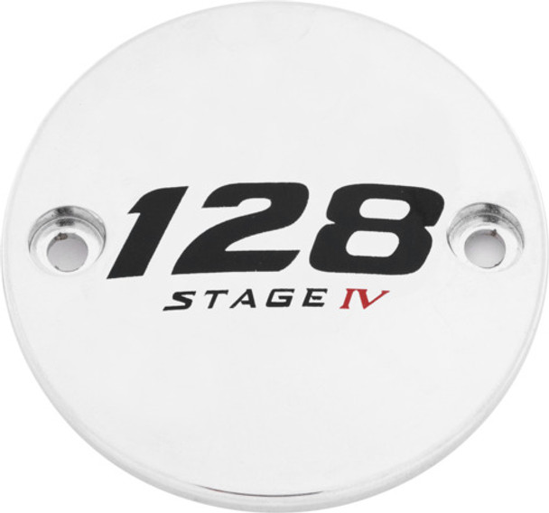 Chrome 128 Stage IV Timer Points Cover Custom Engraving 128-05-63