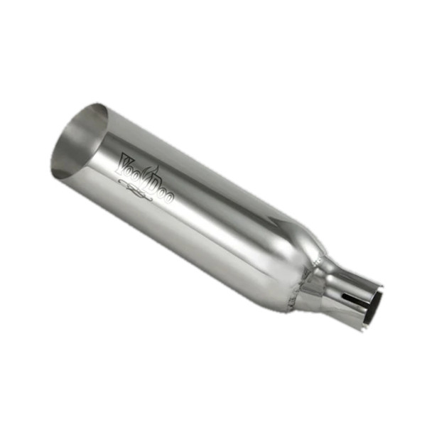 Voodoo Polished Shorty Slip-On Muffler VEEX300L3P for Kawasaki Ninja 300 13-17