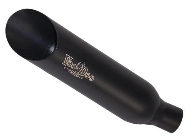 Voodoo Black Shorty Slip-On Muffler VECBR250L1B for Honda CBR250R 2011-2014