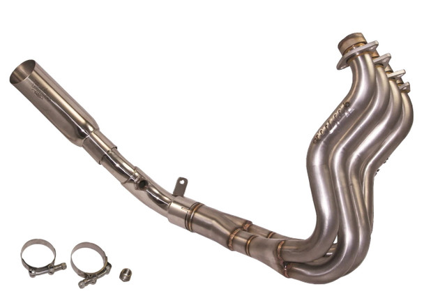 Voodoo Polished Shorty Race 4-into-1 Full Exhaust System for GSXR1000 2017-2024