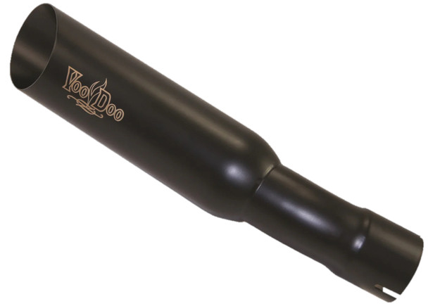 Voodoo Black Shorty Slip-On Muffler VEZX10L6B for Kawasaki ZX10R 2016-2020