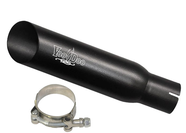 Voodoo Black Shorty Slip-On Muffler VEGSXR67K8B for Suzuki GSXR600/750 2008-2009