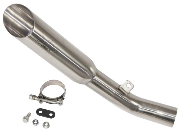 Voodoo Polished Shorty Race Slip-On Muffler VEGSXR67K8CDP for GSXR600 750 08-24