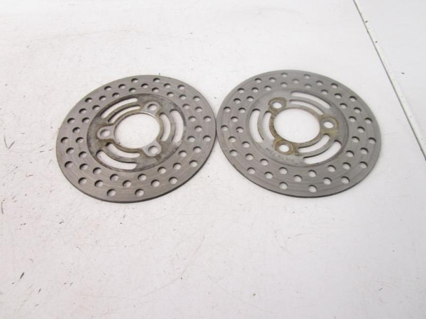 03 Suzuki LTZ 400 QuadSport Front Brake Rotors 59211-07G00 2003-2013