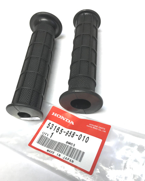 OEM Honda 7/8" Handlebar Bar Grips Hand Grip 1987 88 Fourtrax 125 TRX125 TRX 125