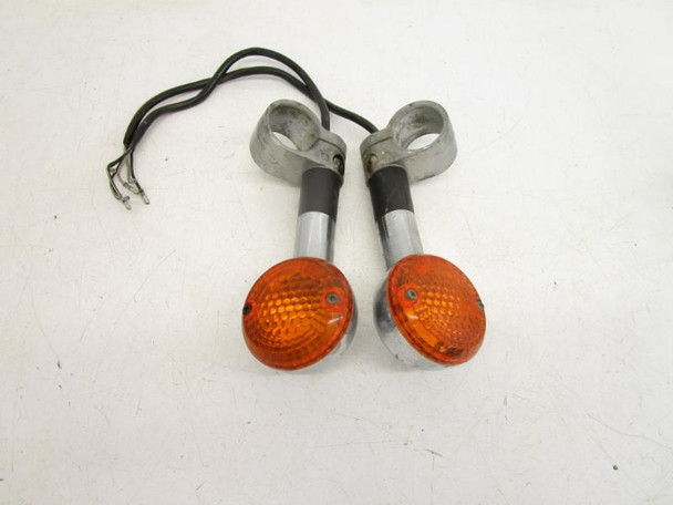 86 Suzuki LS 650 Savage Front Turn Signals Left Right 35671-24B00 1986-2015