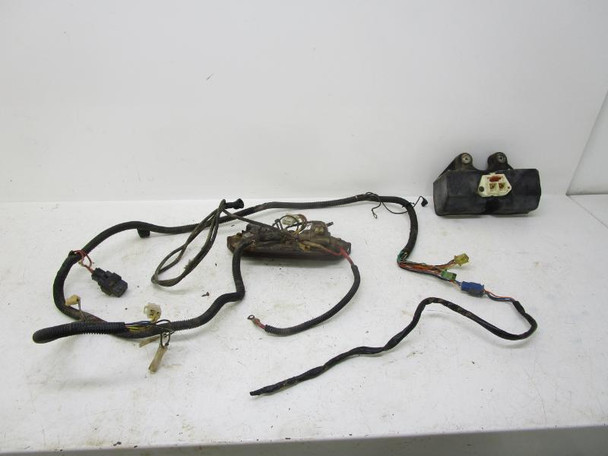 85 Suzuki Quadrunner LT 250 EF Wiring Harness *For Parts* 36610-24511 1985-1986