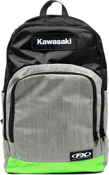 FX Kawasaki Backpack Gray Black Green 23-89110