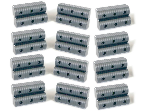 Caliber 24pk Grey 2in x 6in Bulk BunkWrap End Caps 23074