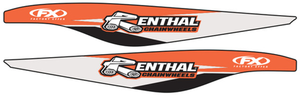 Factory Effex Swingarm Stickers 17-42502 for KTM SX 98-06 EXC MXC 98-07