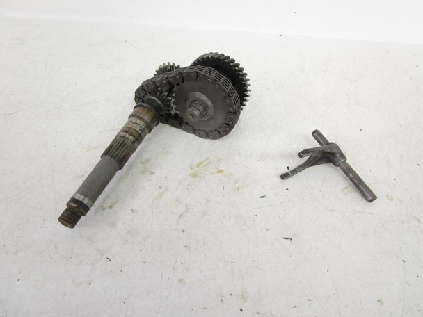 04 Yamaha Bruin YFM 350 4x4 Transmission Gears Shafts Chain 2004-2006