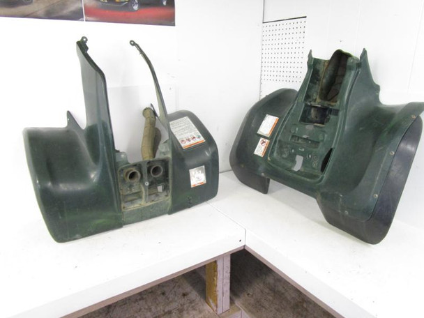 03 Yamaha YFM 125 Breeze Fenders Front Rear 3FA-W2151-70-00 1989-2003