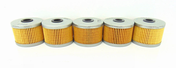 5 Qty Oil Filters 10-99220 Emgo fits Honda 2007-15 Rancher 420 TRX420 Manual 4x4