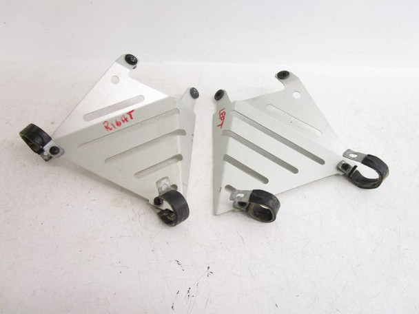 08 Can Am DS 90 X Left Right Heel Foot Guards V50109DGF03HLL 2008-2022