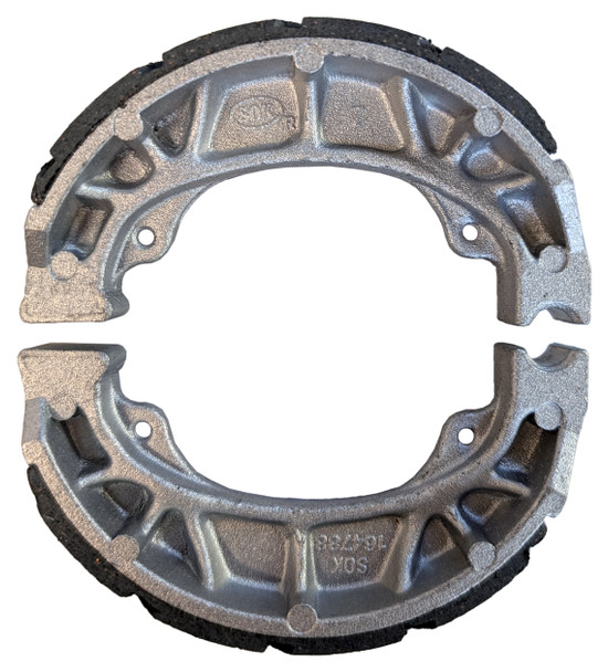 Emgo Front or Rear Brake Shoe for Honda 1969-71 SL90 Motosport 1991-96 EZ90 Cub