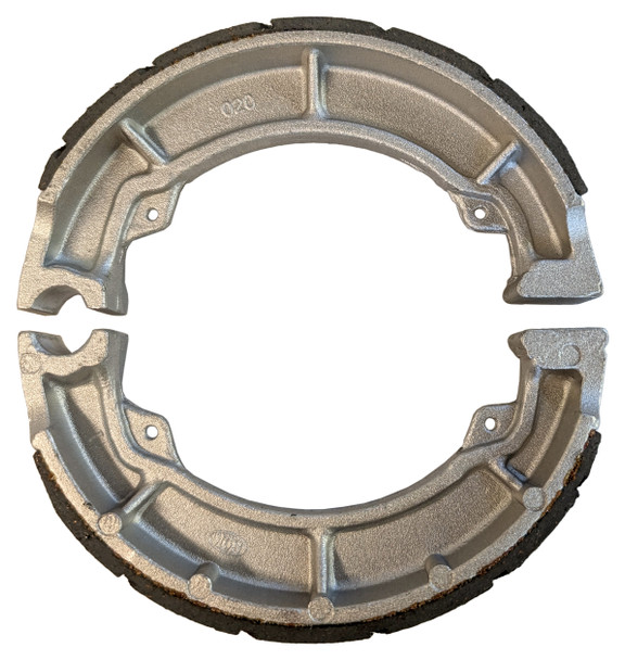 Emgo Rear Grooved Brake Shoe for Kawasaki 1987-93 Ninja 500 EX500A