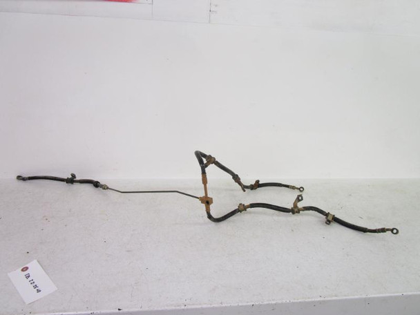 20 Honda TRX 420 FM Rancher Front Brake Lines Hoses 45127-HR3-A21 2014-2025