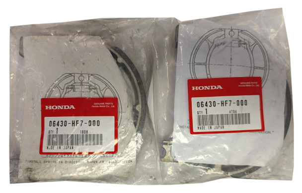 Rear Brake Shoe Set lot of 2 OEM for Honda 1979-85 ATC110 1984-87 ATC125M