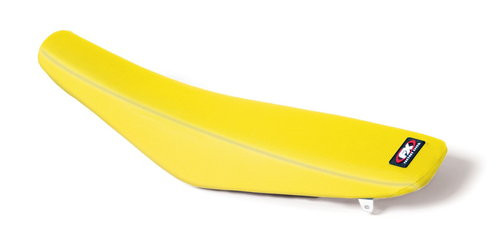 Factory Effex All-Grip Seat Cover Yellow 18-23430 for Suzuki RMZ450 08-17