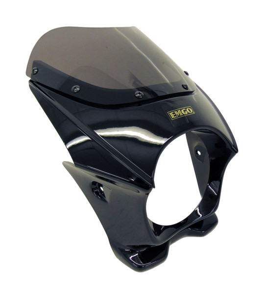 Mini Cafe Fairing Windshield 5.75" Headlight fits Kawasaki 1982 AR50 1982 AR80