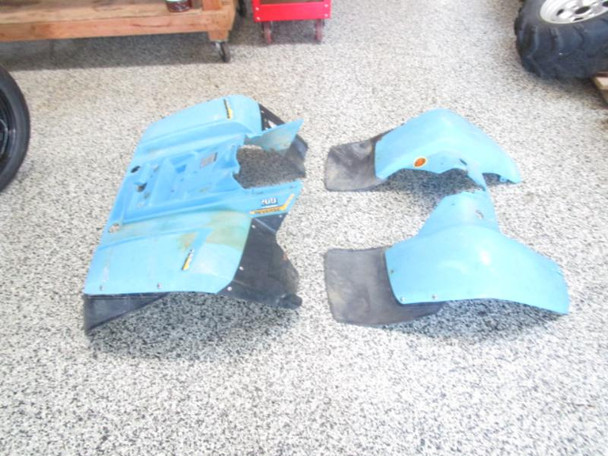 85-89 Yamaha YFM 200 Moto-4 Front Rear Fenders 1NU-21511-00-00 2FH-21600-01-00