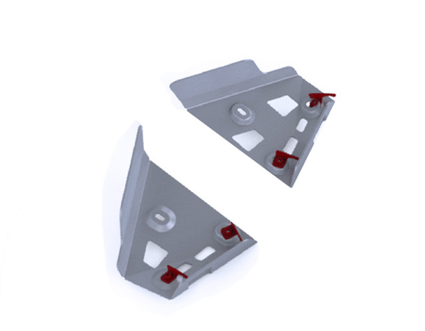 Rival Alloy Front A Arm Guards 24.2110.1-4 for TRX420 500 520 FA FM IRS 15-25