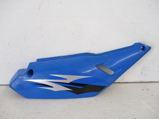 08 Kawasaki KLR 650 Blue Right Side Cover Panel 36033-5266-6U 2008