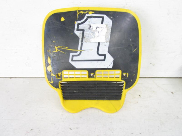 1982 82 Yamaha YZ 250 OEM Front Number Plate Headlight Shroud 5X4-23485-00-00
