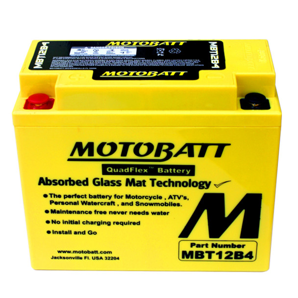 MotoBatt AGM Battery for Ducati 2007-09 Multistrada 1100 10-12 Multistrada 1200