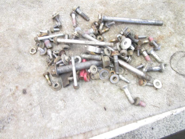 2010 10 Kawasaki KX 250F Chassis Frame Hardware Nuts Bolts