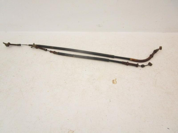 01 Kawasaki KLF 300 Bayou 2x4 Rear Brake Cables 54005-1157 54005-1158 1989-2004 01 Kawasaki KLF 300 Bayou 2x4 Rear Brake Cables 54005-1157 54005-1158 1989-2004