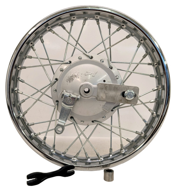 Complete Rear Rim Wheel OVERSIZE 14x1.60 for Honda 1977-84 XR 75 XR 80 BLEM