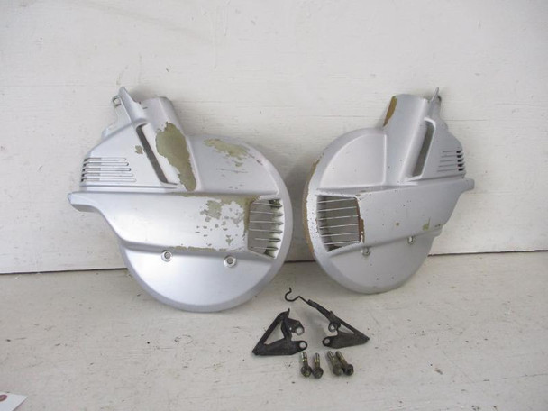 89 Honda GL 1500 Goldwing Front Brake Rotor Cover Guard Left Right 1988-1996