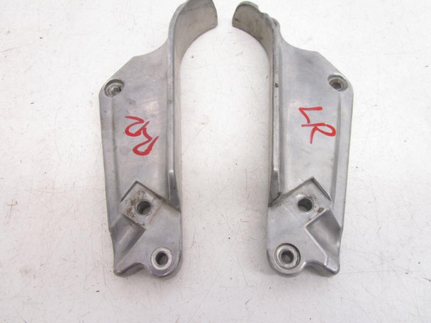 85 Kawasaki ZL 900 Eliminator Left Right Exhaust Stays 35011-1251 1985-1986