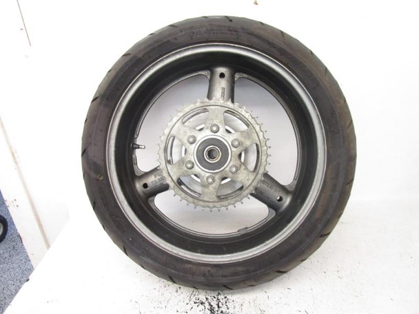 98 Suzuki GSXR 1100W Rear Wheel Rim 17x5.5" 64111-17E12-12R 1996-1998