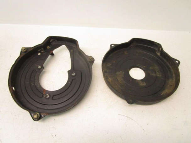 89 Yamaha YFM 350 Big Bear Rear Brake Rotor Cover 2HR-25715-01-00 1987-1995